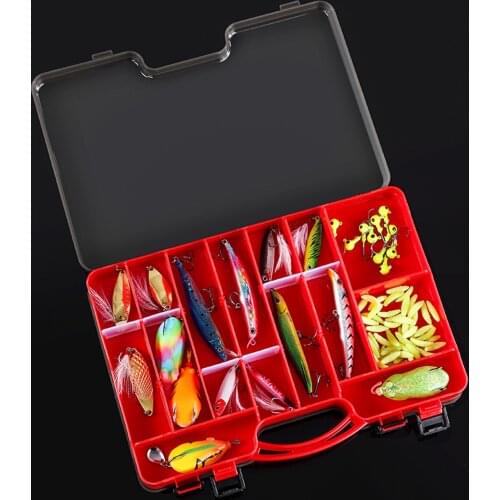 Fishing Bait Storage Box Tackle Box forFishing AccessoriesStorage good compressive strength durable Hand-type handle Waterproof