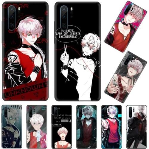Cool 707 Mystic Messenger Amine Phone Case Funda For Huawei P9 P10 P20 P30 Lite 2016 2017 2019 plus pro P smart Cover Funda