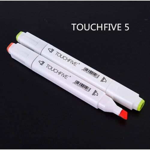 1PCS TouchFive Optional 168 Colors Sketch Markers Alcohol Based Markers Color Marker Set Painting Art Supplies Pen for School