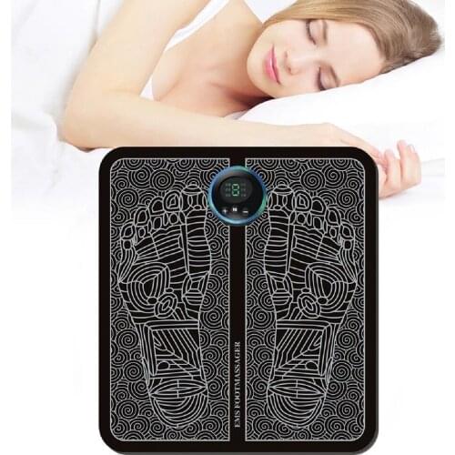 Tens fisioterapia foot massager mat massageador pes muscular Electric EMS Health Care relaxation terapia fisica massage salud