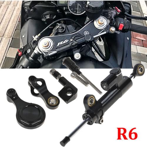 Motorcycle modified direction damper shock absorber with bracket Suitable for yamaha R1/R6 2006-2015 Motorcycle accessories