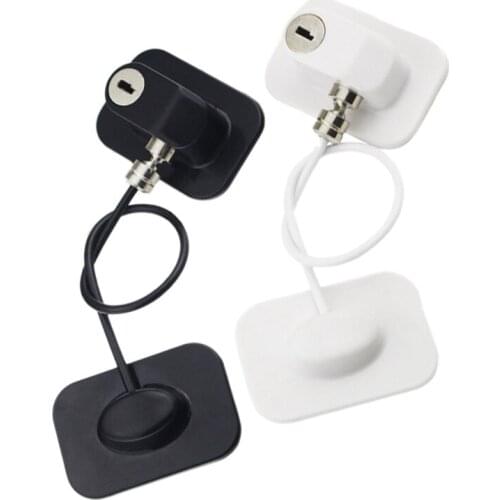 Baby Safety Window Restrictors with Safety Lock Cable, No Screws Required To Avoid Damage and Protect the Safety