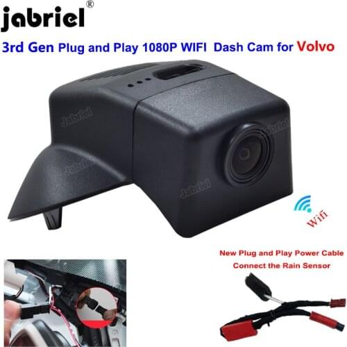 Plug and Play 1080P Hidden Wifi Car DVR Dash Cam Recorder EDR for Volvo v40 2012 2013 2014 2015 2016 2017 2018 2019 2020 2021