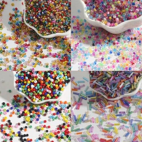Nicebeads Multicolor 2mm 1000pcs Colorful Crystal Czech Glass Spacer Beads For jewelry handmade Necklace DIY Seed Loose Beads