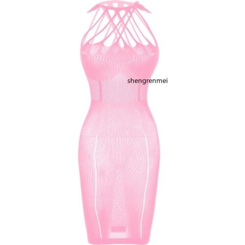 King Sexy Nightdress Gay Sissy Underwear Porno Club Party Lingerie Hot Mens Cross Halter Langerie Fashion Babydoll Dropshipping