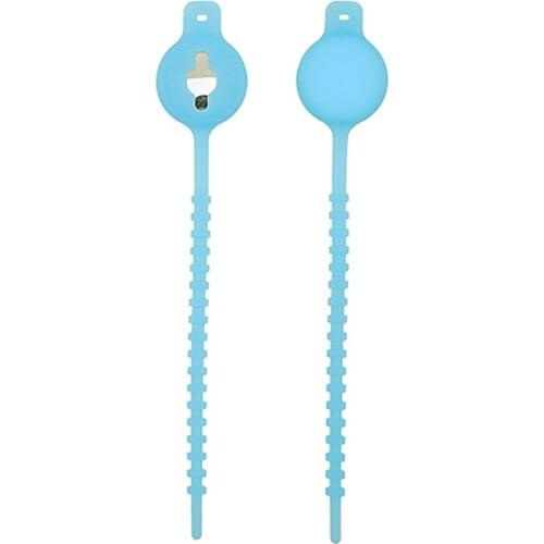 For Airtag Carrying Silicone Tracker Protective Case Anti-lost Device Strap Skin Cover Shell