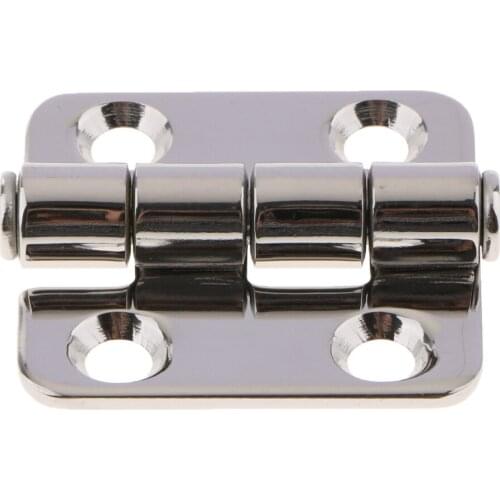 Butt Door Cupboard Hinge - 304 Stainless Steel - 1.7 x 1.5 inch Hinges