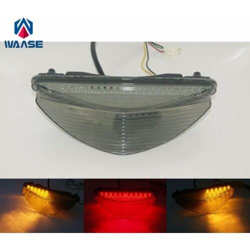 Waase For Yamaha Riader S SCL XV1900 2008 2009 2010 2011 2012-2014 E-Mark Tail Light Brake Turn Signals Integrated LED Light