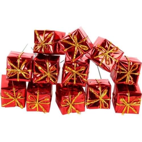 12pcs/lot Lovely Christmas Tree Candy Christmas Tree Hanging Ornament Xmas Decoration Colorful Hot Drop Shipping