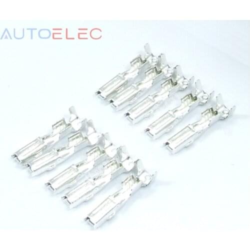171662-1 100xFemale Brass pre-tin plated Terminals For TE Tyco Econoseal III Connectors Series .070 Wire-to-Wire-Low Current