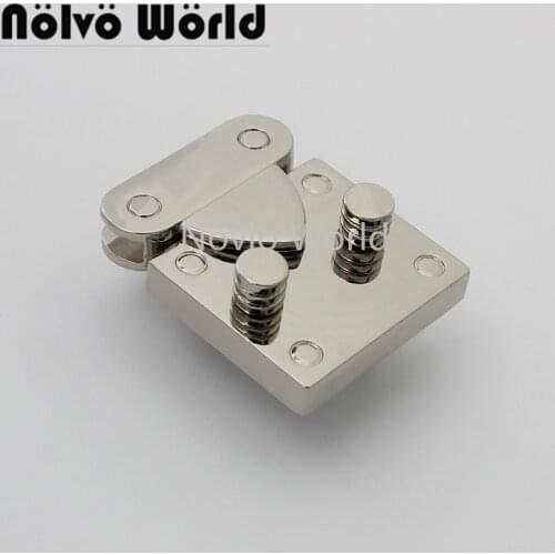 2-10pcs 4 colors 48*39mm Tote Bag Lock Closures Hardware for DIY Handbag Shoulder Bag Making