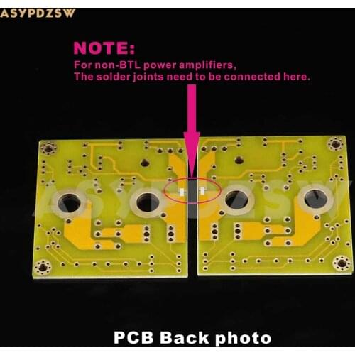 2 Channel Class A amplifier Speaker protection PCB Supports BTL power amplifier