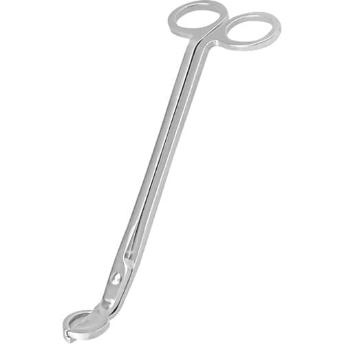 2 Pieces Candle Wick Scissors Stainless Steel Non-slip Aroma Candle Wick Trimmer Clipper Trimming Tool