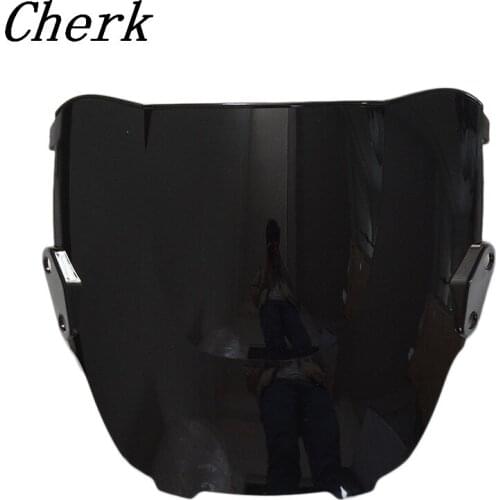 Motorcycle Accessories Black ABS Motorcycle Double Bubble Windscreen Windshield Shield for Honda CBR600 F3 1995-1998 96 97 CBR