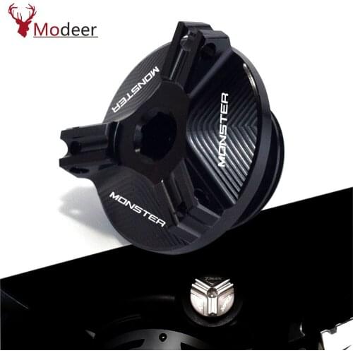 M2.0*2.5 Motorcycle Aluminum Engine Oil Filler Cap Plug Screw cover For Ducati MONSTER 696 795 796 821 1200 1200S 1100 EVO
