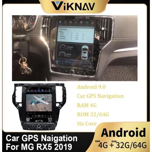 Vertical screen Android car autoradio GPS navigation For MG RX5 2019 car radio DVD player multimedia player