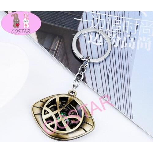 COSTAR Doctor Strange Cosplay Eye of Agamotto Keychain Bag Pendant