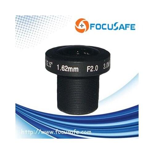 Focusafe 1.62mm 3Megapixel Fisheye Lens 200 degree with 4.1mm image circle