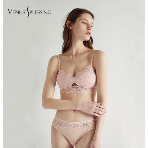 VENUSS BLESSING Summer Lace Sexy Bra Set Cozy Underwear Bras For Women Lace Tops Bralette Sexy BH Lingerie