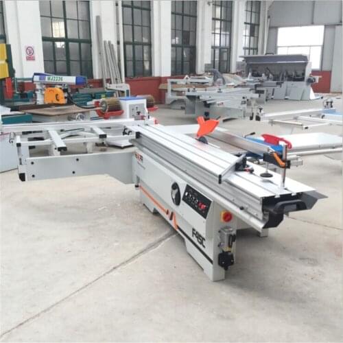 Wood cutting machine 3200mm 45 Degrees precision sliding band saw Panel Saw Table Cutting price
