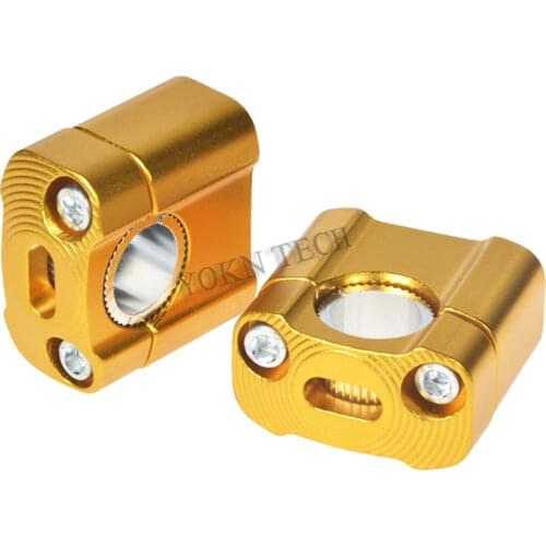 Motorcycle 22mm 28mm Fat Bar Raiser Mount Clamp For YAMAHA fz07 yzf-r1 mt-125 yzf-r25 cygnus l mt-07 ybr 125 t-max 530 bws 125