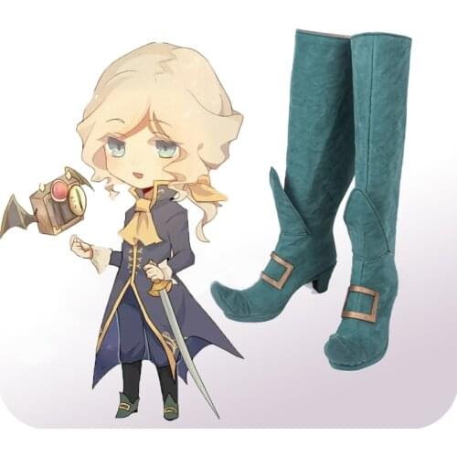 Game Identity V Cosplay Shoes Boots Photographer Joseph Cosplay Shoes Halloween Carnival Party Daily Leisure Shoes