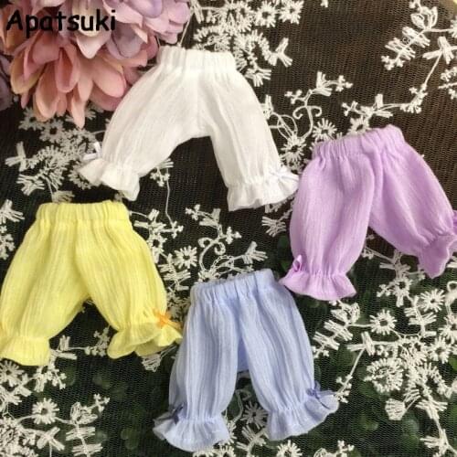 Doll Clothes Pumpkin Bloomers Drawers Pants for Blythe Dolls Clothes Shorts For Azone Momoko 1/6 Doll Accessories