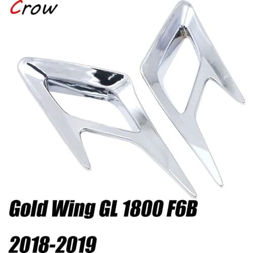 Suitable for Honda Golden Wing GL1800 2018 2019 2020 F6B 2018 2019 front fender accent trim trim motorcycle chrome fittings ABS