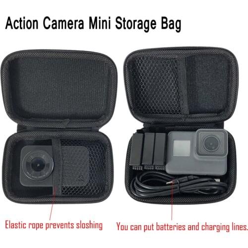 Portable Shockproof Waterproof Mini Cover Case For Gopro Hero 6/5/4/3+ SJCAM Xiaomi Yi 4K Lite MIJIA Action Camera Storage Bag