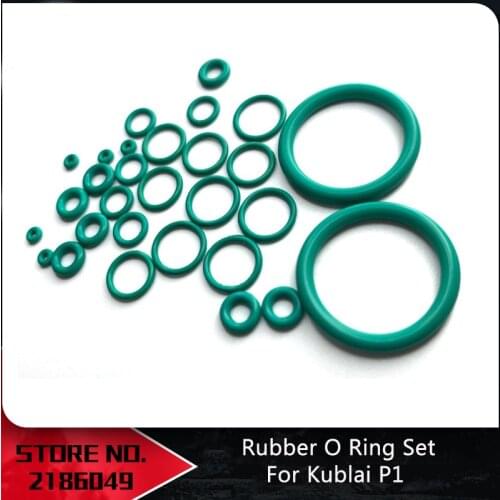 Rowsfire Magazine Fluorine Rubber O Ring Set For Kublai P1 Water Gel Beads Blaster - Green