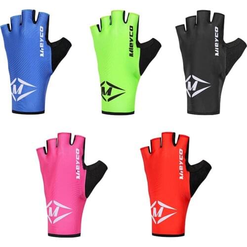 Cycling Gloves Fingerless Mens Motorcycle Gloves Half Finger Womens Mtb Bicycle Gloves For Sports Fitness The Horizontal Bar