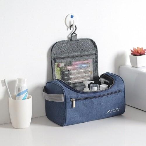 Hanging Waterproof Cosmetic Bag Business Makeup Box Lady Makeup Zipper Storage Bag Travel Storage Bag Cosmetic Bath Kit Bag 2020