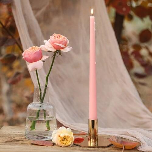 4 Pcs Birthday Party Candle Candlelight Dinner Bougies Et Chandelles Christmas Decorative Stick Candles Wax Bougies Mariage