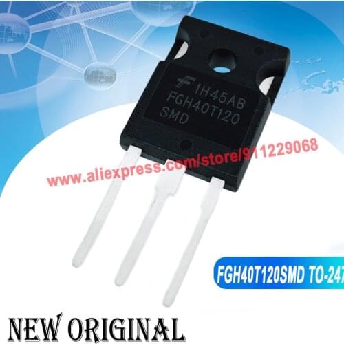 5piece) FGH40T120SMD FGH40T120 TO-247 1200V 40A / IRFP150N 100V 42A / FCH072N60F 072N60F 600V 52A / HUF75652G3 75652G TO-247