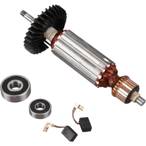 Promotion! AC 220-240V Armature Anchor Replace for MAKITA GA5030 GA4530 GA4030 GA5034 PJ7000 GA4030R GA4034 Engine Rotor