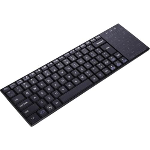 Bluetooth Keyboard Wireless Multifunctional Keyboard with Touchpad Keyboard for Cell Phone Compute