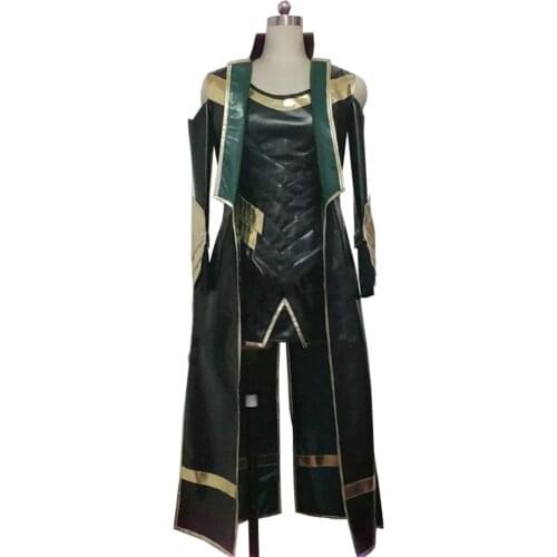 Custom Made Costume The Dark World Loki Cosplay Costume Halloween Carnival Costume Women Style