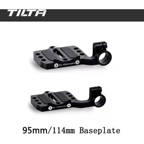 TIlta Nucleus-Nano 15mm Single Rod Mounting Baseplate for 114mm Lens 95mm Lens For Nucleus N Follow Focus Accessories