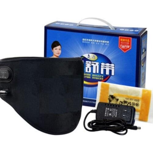 Medical farbelt and herniation treatment belt strain of lumbar muscles hot compress waist dish