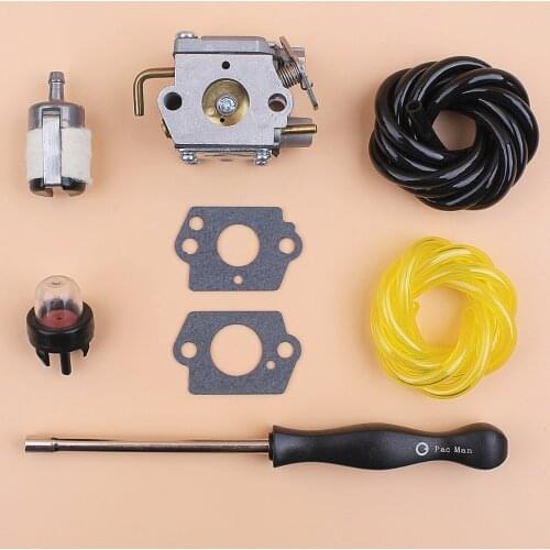 Carburetor Fuel Hose Screwdriver Kit For Walbro WT-827 # 7843 753-05133 753-04333 791-182875 791-182062 ZAMA C1U-P10A C1U-P14A
