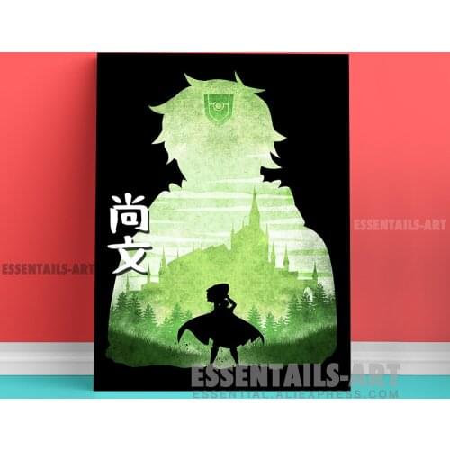 Naofumi Shield Hero Canvas Wall Art Painting Decor Pictures Bedroom Study studio print Living kid Room Home Decoration Prints