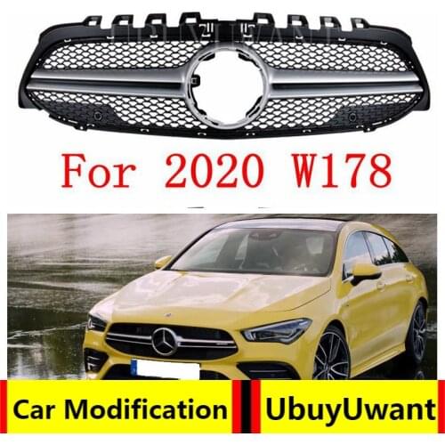 UBUYUWANT For Mercedes-Benz W178 CLA200 CLA220 CLA300 2019 2020 CAR Front bumper Air Vent Mesh Grille Grills