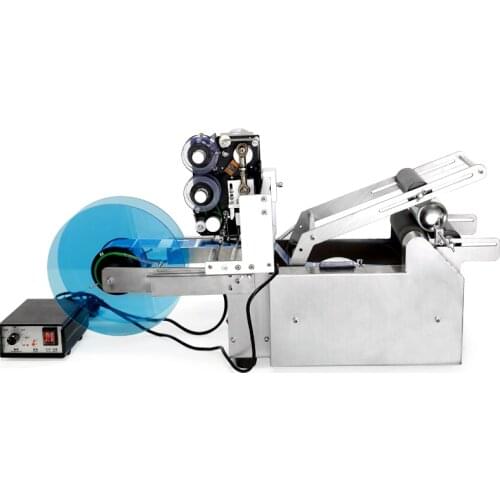 MT50/MT50D self-adhesive labeling machine round bottle labeling machine small hand-held glass bottle manual labeling machine