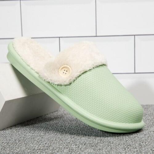 Wintes Men Shoes Quick Dry Clogs Casual Garden Shoes Warm Plush Sandals Couple Antiskid Home Flip Flops Slippers for Women