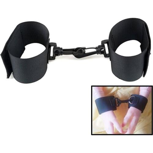 For Couples Sex Flirt Toy 2 Styles Sex Game Handcuffs Wrist & Ankle Cuffs Kit Intimate Contact Sexual Assistance Restraints Kit