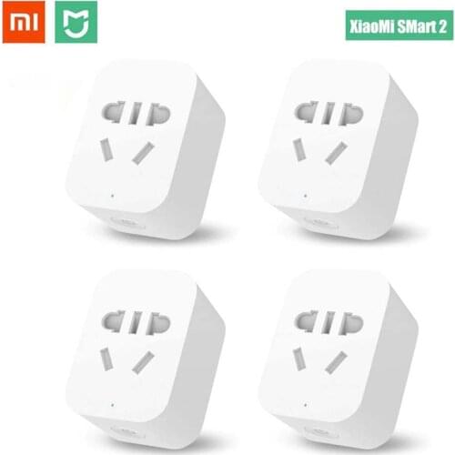 Xiaomi Mijia Smart Socket 2 WiFi Gateway Version APP Remote Control Timer Power Plug Power Detection Plug Work with Mihome APP