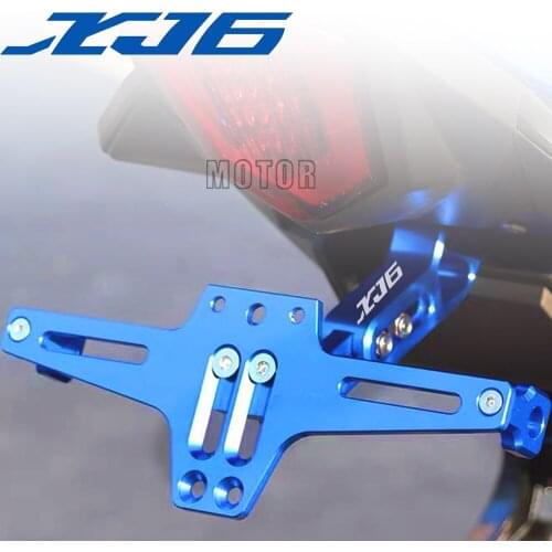 FOR Yamaha XJ6 N / XJ6 DIVERSION 2009 2010 2011 2012 2013 2015 2016 Motorcycle Adjustable Rear License Plate Mount Holder Light