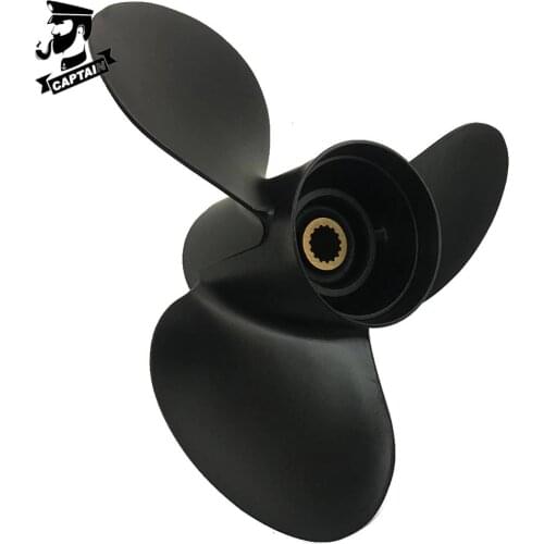 Captain Propeller 13 3/4x17 Fit Suzuki Outboard Engine DF70A DF80A DF90A DF100 DF115A DF140A 15 Tooth Spline 58100-87L20-019