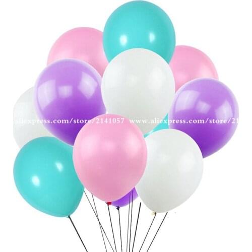 Valentines Day 10pcs/lot 12Inch 2.8g Latex Balloons Inflatable Helium Air Balls Wedding Decoration Happy Birthday Party Balloon