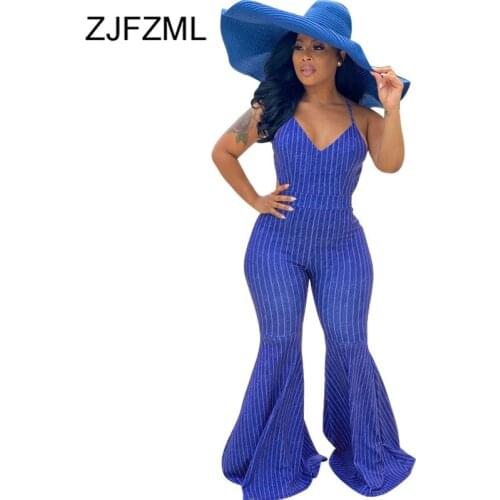 Женские летние комбинезоны ZJFZML ZZ China At AliExpress